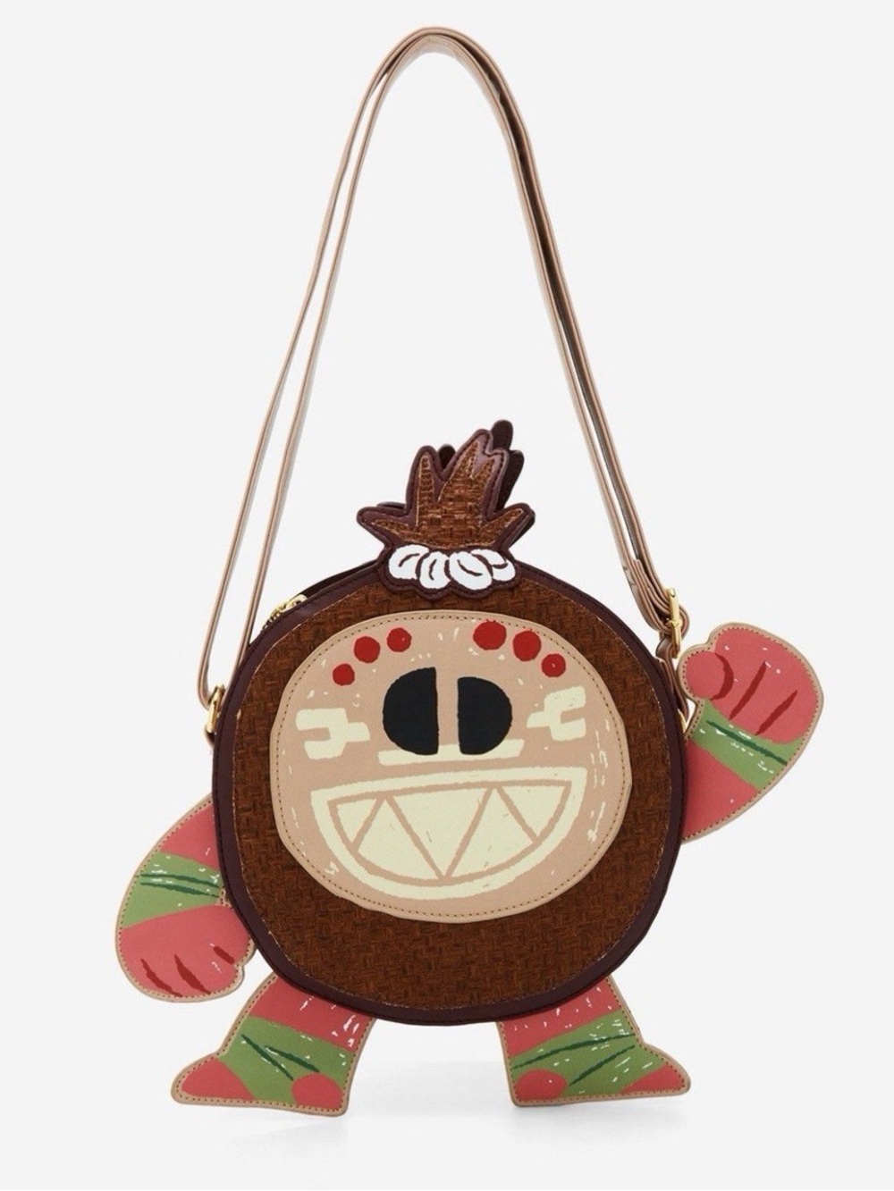 Her Universe Disney Moana Kakamora Figural Crossbody Bag Purse RARE New